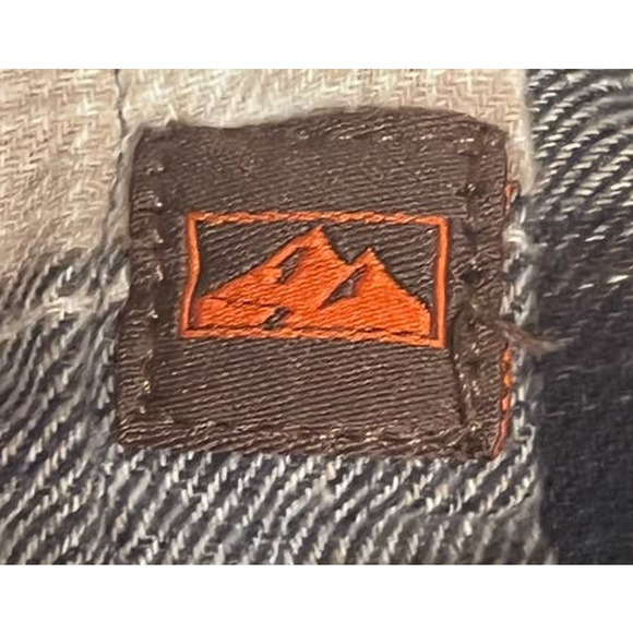 Northwest Territory Men's Blue Tan‎ Check Flannel Long Sleeve Shirt Size 4XLT - Picture 6 of 6